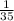 \frac{1}{35\\}