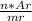 \frac{n*Ar}{mr}