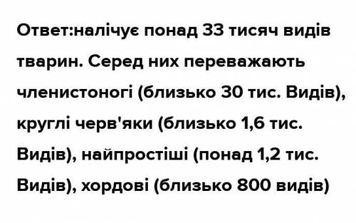 Яка різноманітність тваринного світу в Україні ?