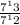 \frac{7^13}{7^12}