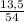 \frac{13,5}{54}