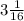 3\frac{1}{16}