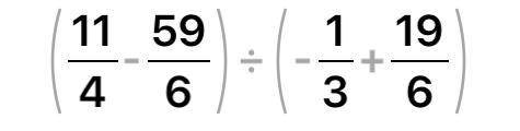 Найдите значение выражения (2,75-9 5/6):(-1/3+3 1/6)​