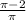 \frac{\pi - 2}{\pi}