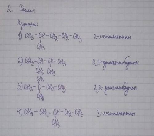 1)Написать по 3 структурные формулы изомеров для веществ:3,3-диметилпентадиен-1,4 и 5-метил-4-этилге