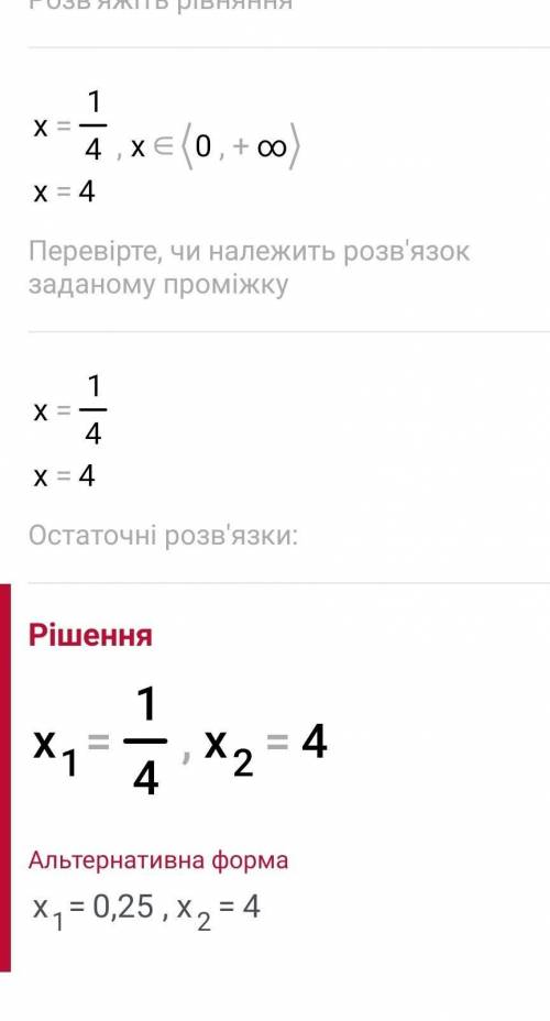 Знайдіть менший корінь рівняння: log2(2x)×log2(0.5x)=3​