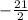 -\frac{21}{2}