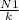 \frac{N1}{k}