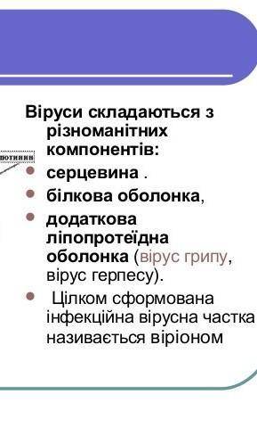 Будова оболонки вірусів,прокаріотів,еукаріотів