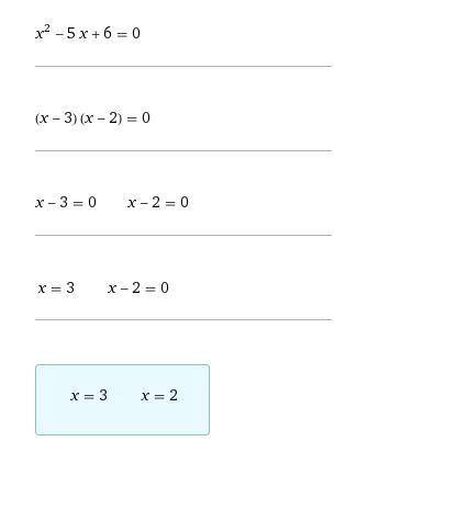 Решите уравнение: x^2-5x+6=0