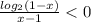 \frac{log_2(1-x)}{x-1}