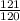 \frac{121}{120}