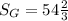 S_{G} = 54 \frac{2}{3}