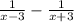 \frac{1}{x-3} - \frac{1}{x+3}