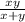 \frac{xy}{x + y}