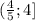 (\frac{4}{5};4]