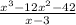 \frac{x^3-12x^2-42}{x-3}