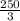 \frac{250}{3}