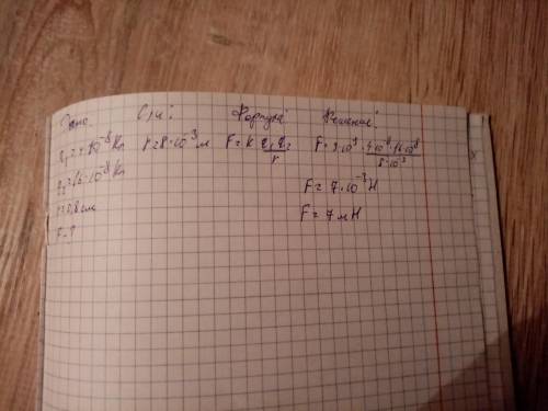 Задача. Два точечных заряда q1 = 4*10-8 Кл и q2 = 16*10-8 Кл находятся друг от друга на расстоянии 0