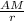 \frac{AM}{r}