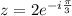 z=2e^{-i\frac{\pi }{3}}