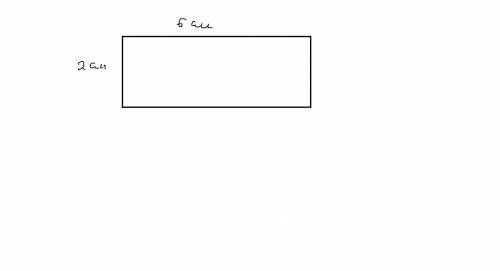 Начерти прямоугольники и найди его пириметр и площадь длина 6см а ширина в 3 раза меньше​