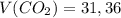 V(CO_2)=31,36