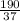 \frac{190}{37}