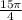 \frac{15\pi }{4}