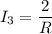 \displaystyle I_3=\frac{2}{R}