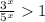 \frac{3^{x}}{5^{x}} 1