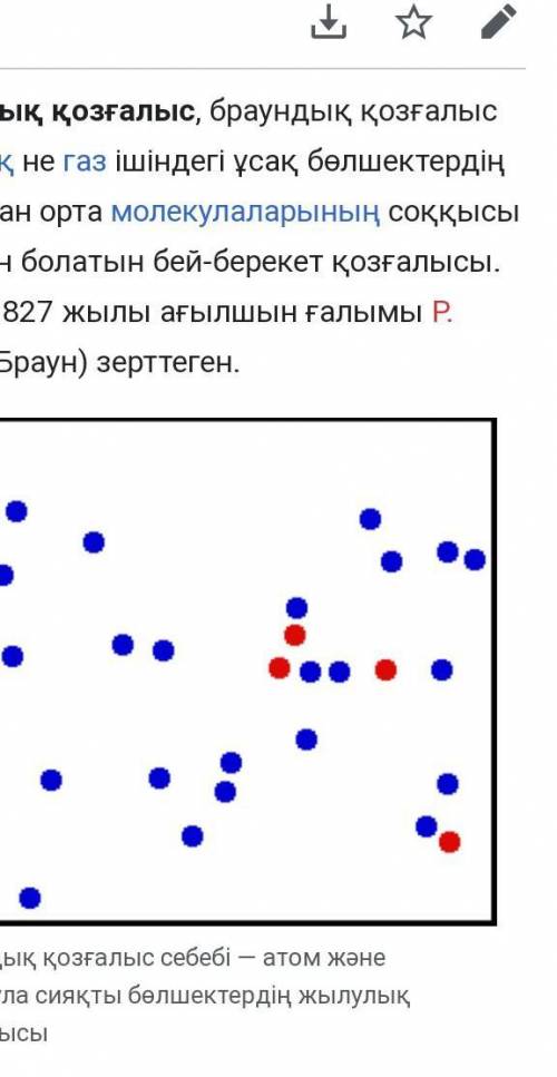 Броун тәжірбиесін сипаттаңдарКалай сипаттайды​