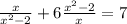 \frac{x} {x^2-2}+6\frac{x^2-2}{x}=7