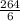 \frac{264}{6}