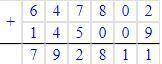 Вычисли столбиком 900 487-458 789 647 802+145 009 902 156-87 099 378 992+524 100 563 409 158-56 743