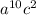 a^{10} c^{2}