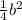 \frac{1}{4}b^2