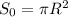 S_0=\pi R^2