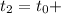 t_{2}= t_{0} +