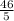 \frac{46}{5}