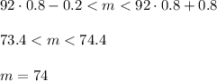 92\cdot 0.8 - 0.2