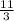 \frac{11}{3}