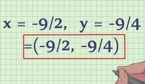 кл найдите координаты вершины параболы:1.y=x²-4x-52.y=x²+3x+53.y=-x²-2x+54.y=-x²+5x-1​