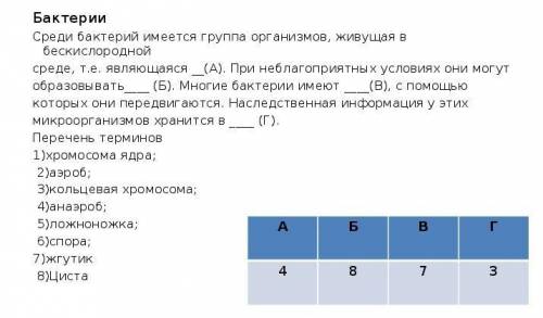 завтра биологический диктант​