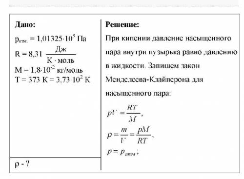 дайте ответ на вопрос и кратко обоснуйте В кастрюле при атмосферном давлении кипит вода. В ней подни