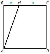 В квадрате ABCD случайным образом выбирается точка Х. Найдите вероятность того, что эта точка принад