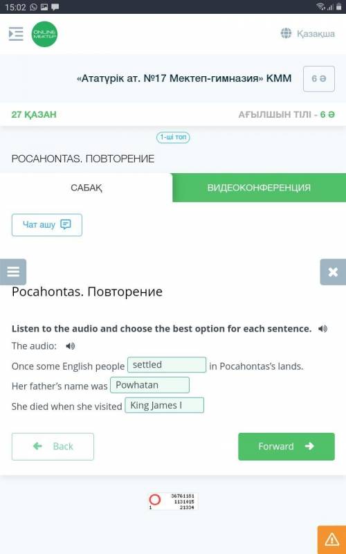 Listen to the audio and choose the best option for each sentence. The audio:Once some English people