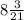 8 \frac{3}{21}