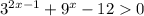 3^{2x-1}+9^x-120