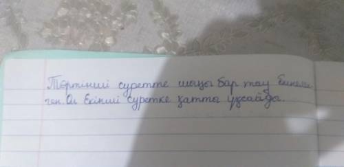 1 - тапсырма. Суреттерге қарап, тауларды салыстыр. Әр туындының ерекшелігін ескере түсіріп, сипатта.